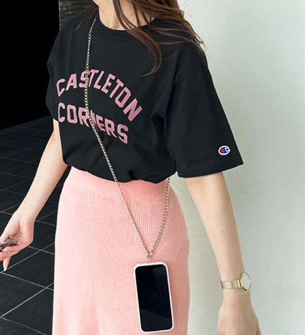 GeeRA（ジーラ）の「【ｃｈａｍｐｉｏｎ】ロゴＴシャツ（Tシャツ）」｜詳細画像