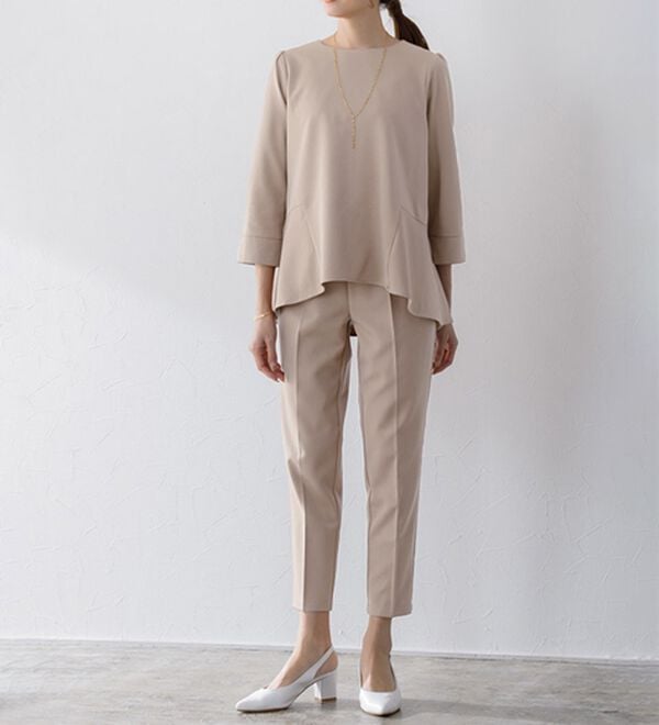 Pierrot（ピエロ）の「【選べる丈】バックフレアセットアップ（その他スーツ）」｜詳細画像