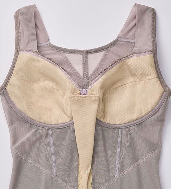 「【２色組】軽やかメイクボディスーツ（ボディスーツ・シェイパー）」｜詳細画像