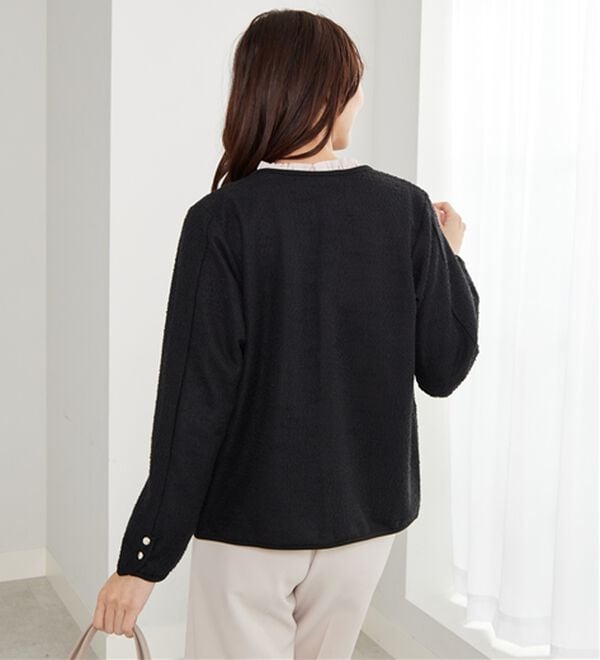 BELLUNA（ベルーナ）の「＜Ｃ／Ｓ＞ツイード調ジャケット（その他ジャケット）」｜詳細画像