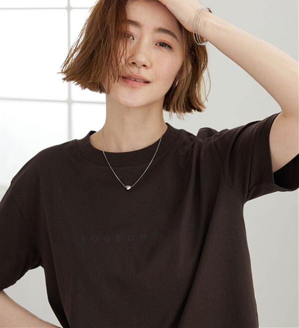 BELLUNA（ベルーナ）の「綿１００％大人顔サマ見えＴシャツ（Tシャツ）」｜詳細画像