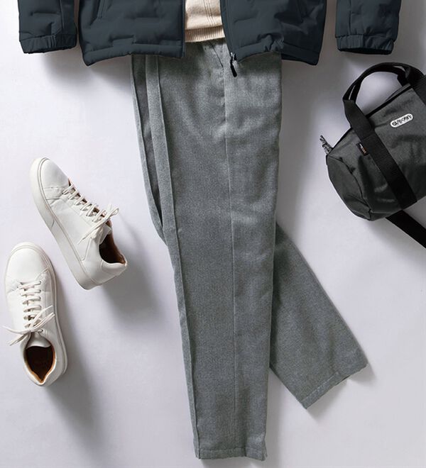 「カッコいいが叶うハイブリットダウンパンツ（メンズフルレングスパンツ）」｜詳細画像