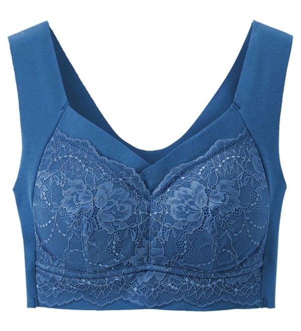 「楽なママお外に出れる綿混ブラ（ノンワイヤーブラ）」｜詳細画像