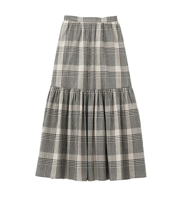 GeeRA（ジーラ）の「フレアーボリュームマキシスカート（ロングスカート）」｜詳細画像