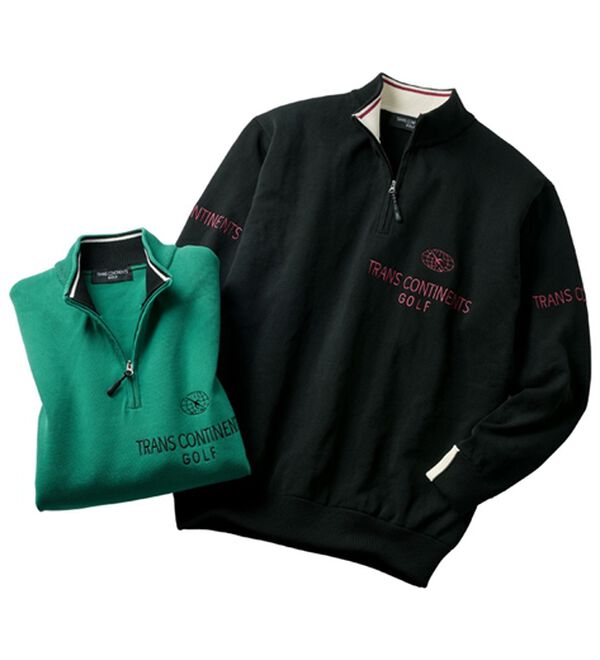 「＜トランスコンチネンツゴルフ＞軽量・防風アクティブセーター（メンズニット・セーター）」｜詳細画像