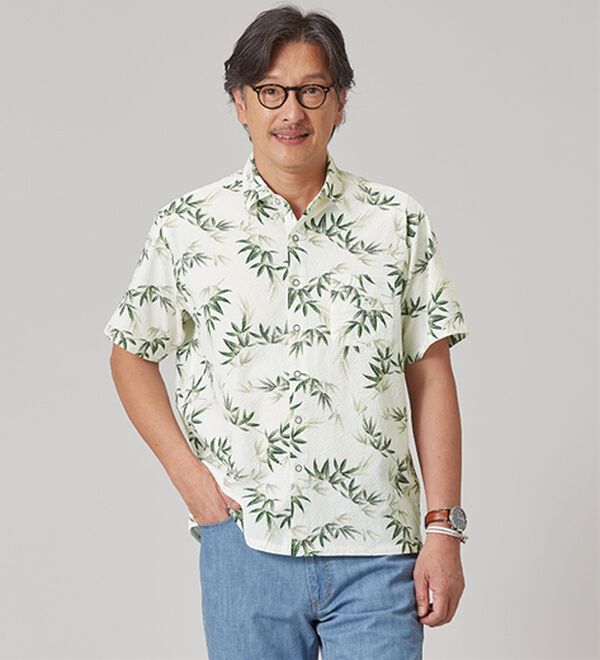 「さらっと爽快！快適和柄シャツ（メンズシャツ）」｜詳細画像