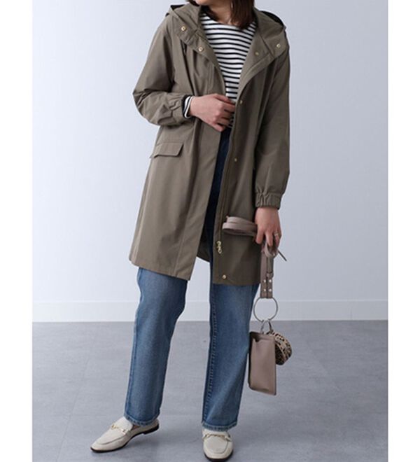 BELLUNA（ベルーナ）の「【高見え】防風はっ水ロング丈マウンテンパーカー（ロングコート）」｜詳細画像