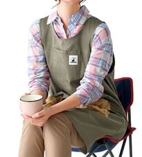 ルフラン（ルフラン）の「アウトドアにも活躍！燃え広がりにくい素材のエプロン（エプロン）」