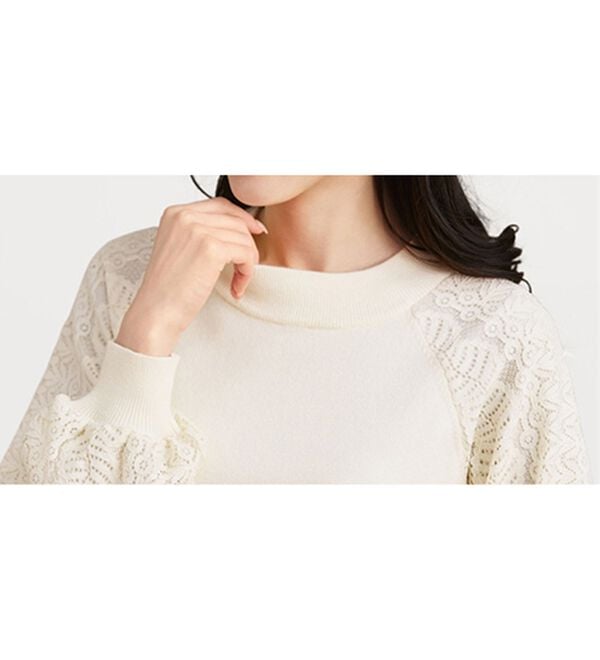 「ニットの不快感にさよならクルーネックインナー（肌着・インナーウェア）」｜詳細画像