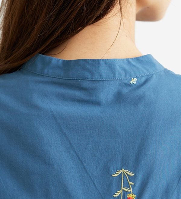 BELLUNA（ベルーナ）の「【Ｌａｇｒｉｌｕａ】花柄刺しゅうデザインチュニック（チュニック）」｜詳細画像