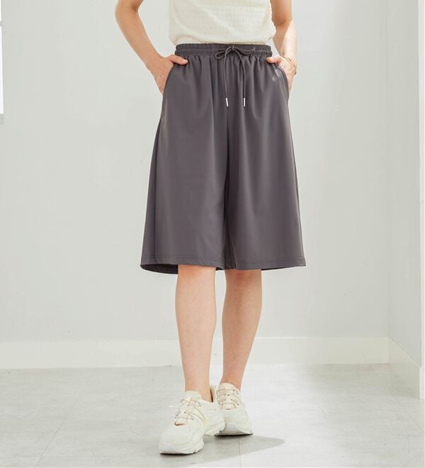 BELLUNA（ベルーナ）の「ヒンヤリ爽快！ゆったりハーフパンツ（その他パンツ）」｜詳細画像