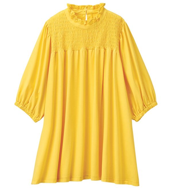 RANAN（ラナン）の「シャーリングパフスリーブチュニック（チュニック）」｜詳細画像