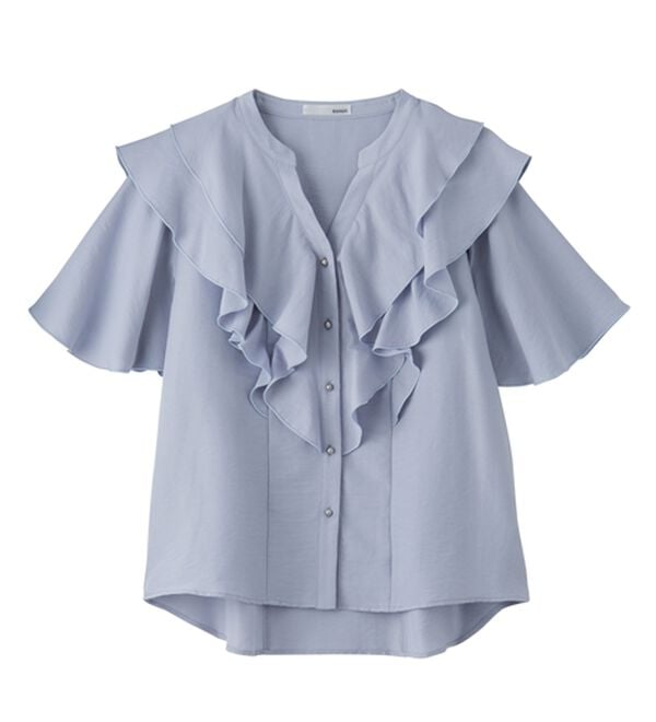 RANAN（ラナン）の「ラッフルフリルブラウス（ブラウス）」｜詳細画像