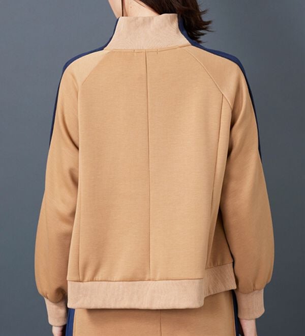 BELLUNA（ベルーナ）の「【Ｌａｇｒｉｌｕａ】配色ライン使いコクーンジャケット（その他ジャケット）」｜詳細画像