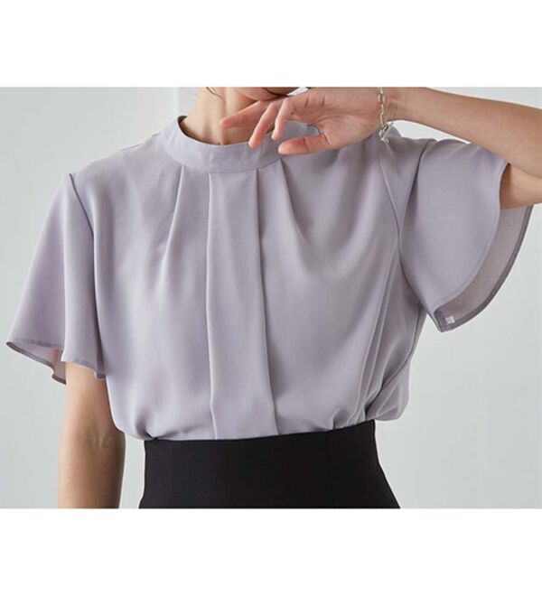 RANAN（ラナン）の「機能付タックデザインブラウス（ブラウス）」｜詳細画像