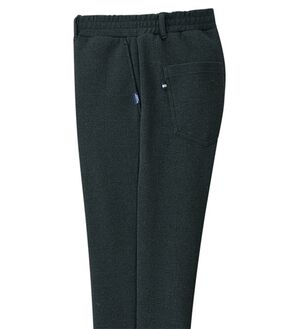 「そのままお出かけジャージパンツ（メンズフルレングスパンツ）」｜チャコール