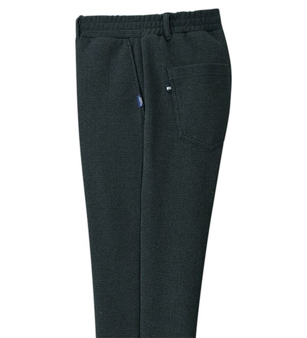 「そのままお出かけジャージパンツ（メンズフルレングスパンツ）」｜チャコール