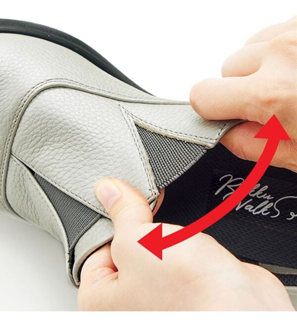 ルフラン（ルフラン）の「ラックウォーク　Ｖカット甲ゴムスリッポン（スリッポン）」｜詳細画像