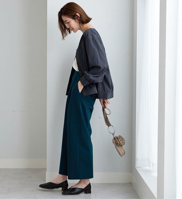 BELLUNA（ベルーナ）の「ビンテージ調ボタンデザインブルゾン（その他ジャケット）」｜詳細画像