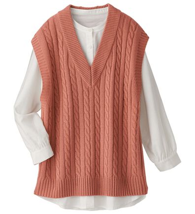 BELLUNA（ベルーナ）の「ニットベストアンサンブル（ベスト）」