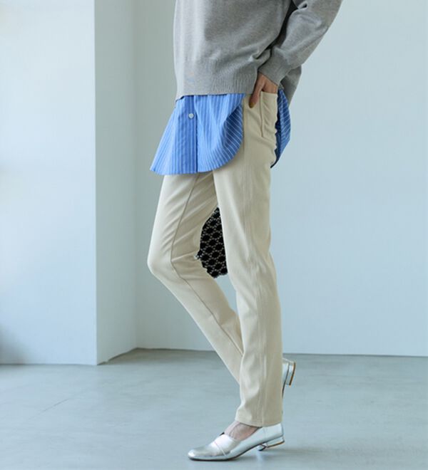 BELLUNA（ベルーナ）の「美ストレッチ素材レギンスパンツ【Ｐｒｉｍａ　Ｆｉｔ　Ｐａｎｔｓ】（スパッツ・レギンス）」｜詳細画像