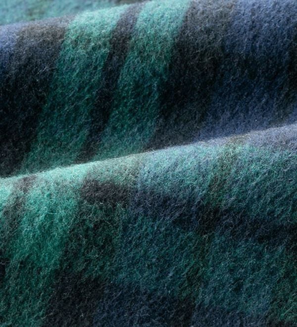 「＜ケン・コレクション＞裏チェックが素敵な暖かスエード調ジャケット（メンズブルゾン）」｜詳細画像