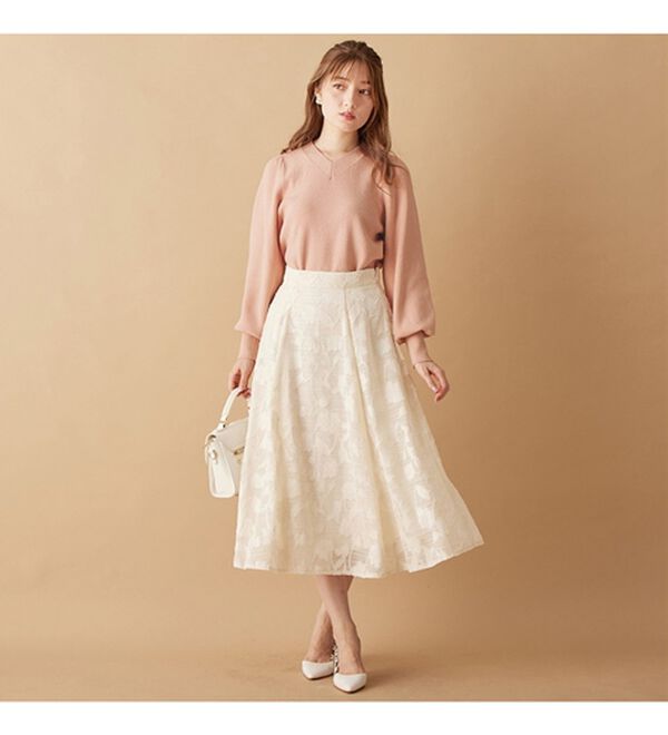 alotta（アロッタ）の「Ｖネックアンジェリーナニット（ニット・セーター）」｜詳細画像