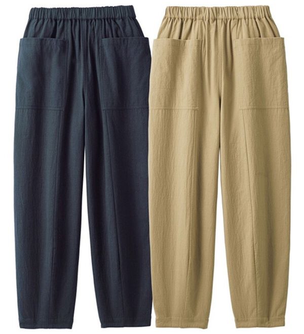 ルフラン（ルフラン）の「【２本組】まるごとコットン！接結ガーゼパンツ（その他パンツ）」｜2本組