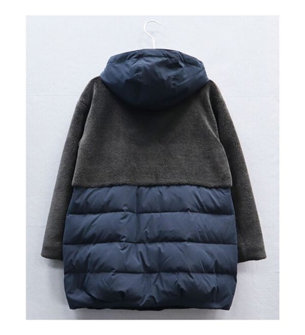 BELLUNA（ベルーナ）の「ボア切替デザインロングダウンコート（ダウンコート・ジャケット・ベスト）」｜詳細画像