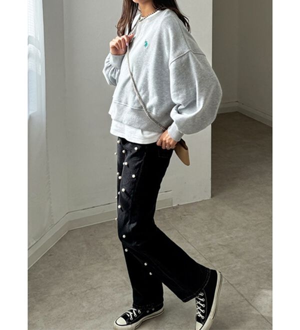 GeeRA（ジーラ）の「【Ｕ．Ｓ．ＰＯＬＯ　ＡＳＳＮ】ショートスウェット（トレーナー・スウェット）」｜詳細画像