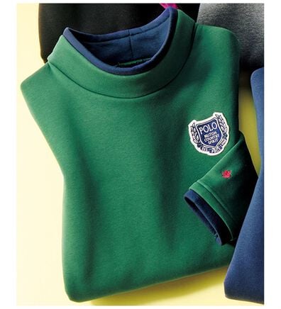 ルフラン（ルフラン）の「【ＰＯＬＯ　ＢＣＳ】軽やか裏起毛ロングプルオーバー（カットソー）」