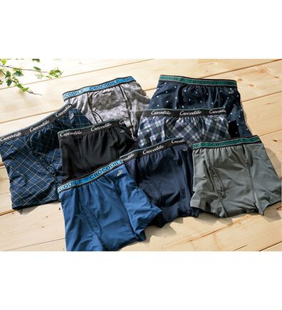 「＜クロコダイル＞お買い得！エチケットボクサーお任せパック（メンズボクサーパンツ）」
