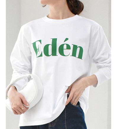 RANAN（ラナン）の「フロッキープリントロゴＴシャツ（Tシャツ）」