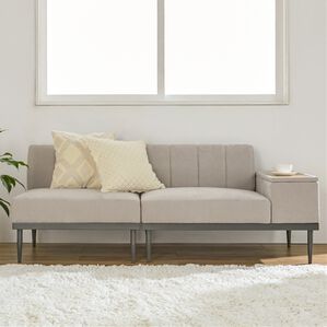 iellio（イエリオ）の「収納テーブル付ワイドソファＺｏｌｔ（ゾルト）（ソファ）」｜グレージュ