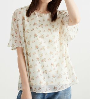 BELLUNA（ベルーナ）の「シフォン素材ドルマンデザインブラウス（ブラウス）」｜詳細画像