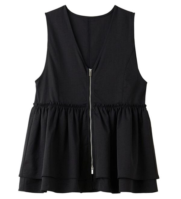 GeeRA（ジーラ）の「ダブルジップティアードベスト（ベスト）」｜詳細画像