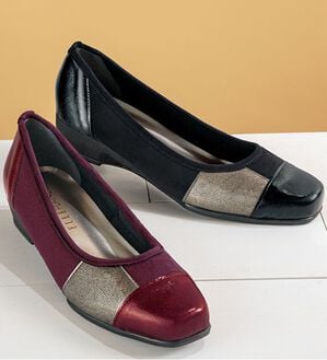 BELLUNA（ベルーナ）の「＜エルプラネット＞切替デザインパンプス（パンプス）」｜詳細画像