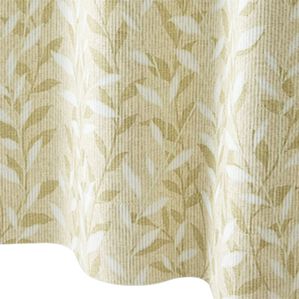 「１００サイズ防音・断熱・保温１級遮光・形状記憶付カーテン（ドレープカーテン）」｜リーフアイボリー