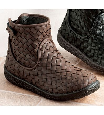 ルフラン（ルフラン）の「＜リン・クローバー＞やわらかメッシュのほっこりブーツ（ブーツ）」