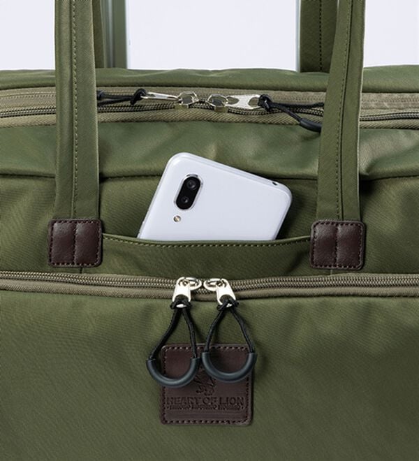 「旅のプロ考案！荷造りが楽しくなるボストンバッグ（その他メンズバッグ）」｜詳細画像