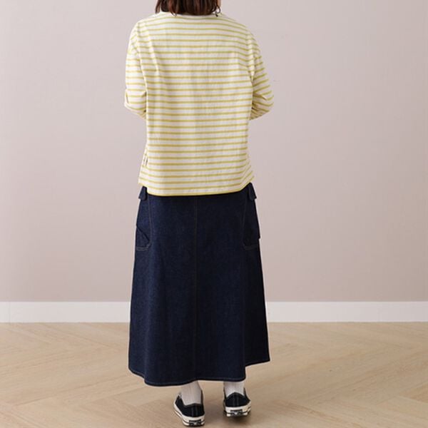 BELLUNA（ベルーナ）の「＜ｓｏｒａｆｕｋｕ＞ポケット使いフレアースカート（ロングスカート）」｜詳細画像