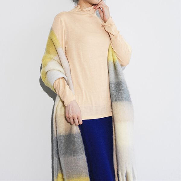 RANAN（ラナン）の「シアーハイネックプルオーバー（カットソー）」｜詳細画像