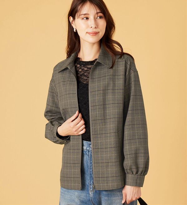 BELLUNA（ベルーナ）の「【Ｗｏｏｌｉｓｈ】ステンカラージャケット（その他ジャケット）」｜詳細画像