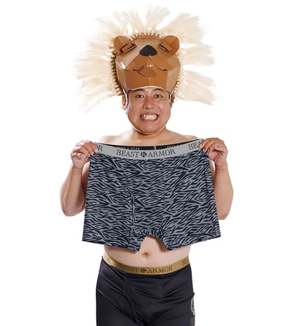 「【４枚組】＜ビーストアーマー＞ライオンガードボクサーパンツ（メンズボクサーパンツ）」｜詳細画像