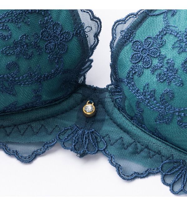 YU'NOW（ユナウ）の「ぷるるん谷間のノンワイヤーブラ＆ショーツ（ブラジャー＆ショーツセット）」｜詳細画像