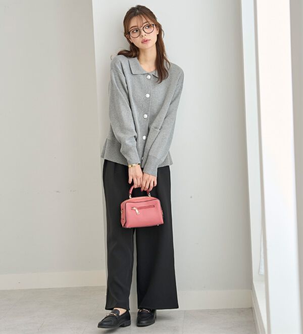 BELLUNA（ベルーナ）の「アウター感覚！ニットジャケット（その他ジャケット）」｜詳細画像