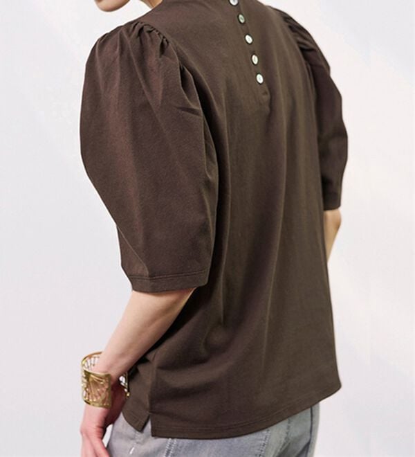 RANAN（ラナン）の「機能付！パワーショルダープルオーバー（カットソー）」｜詳細画像