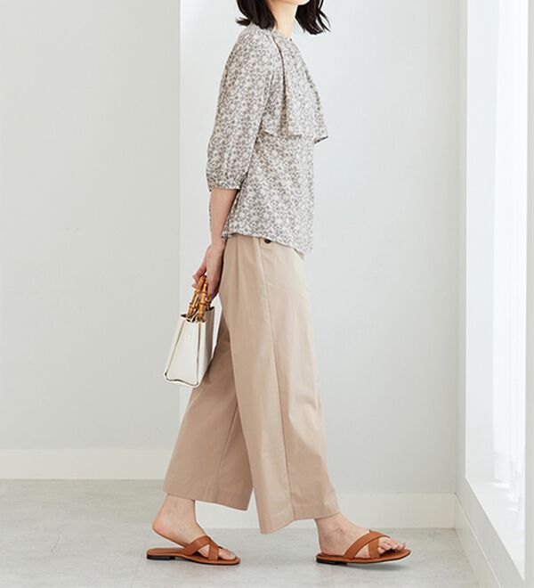 BELLUNA（ベルーナ）の「ケープ風デザインブラウス（ブラウス）」｜詳細画像