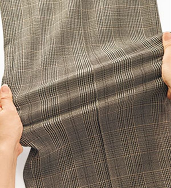 BELLUNA（ベルーナ）の「ストレッチ素材ボタン使いワイドパンツ（ワイドパンツ・ガウチョ）」｜詳細画像