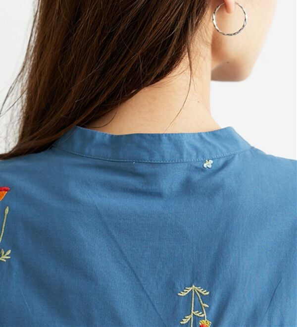 BELLUNA（ベルーナ）の「【Ｌａｇｒｉｌｕａ】花柄刺しゅうデザインチュニック（チュニック）」｜詳細画像